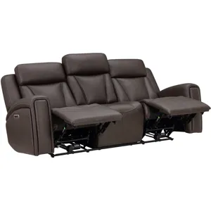 Maveric Bette Coffee Zero Gravity Power Reclining Sofa and 2 Recliners