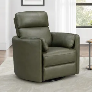 Radius Lyric Sage Swivel Power Glider Recliner Two Pack