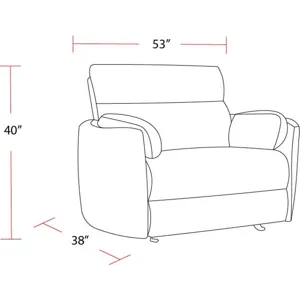 Radius Xl Krypton Extra Wide Power Glider Recliner Two Pack