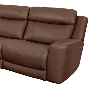 Calgary Autumn Umber Power Right Arm Facing Recliner P2