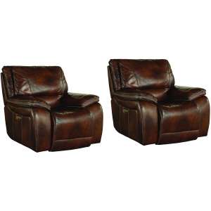 Vail Burnt Sienna Power Recliner Two Pack