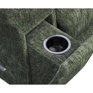 Bronco Plush Forest Manual Rocker Recliner Two Pack