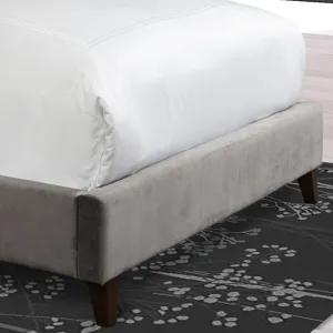 Jasmine Flannel King Footboard and Rails