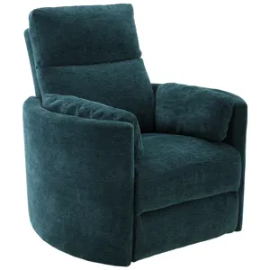 Radius Peacock Power Swivel Glider Recliner Two Pack