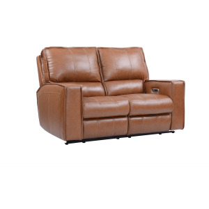 Rockford Verona Saddle Power Reclining Loveseat