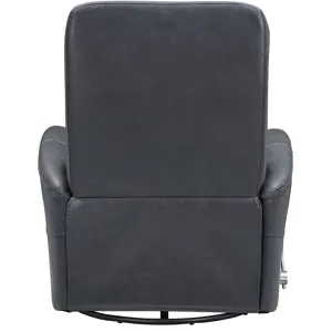Gemini Milan Navy Manual Swivel Glider Recliner