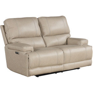 Whitman Verona Linen - Powered By Freemotion Cordless Power Reclining Loveseat
