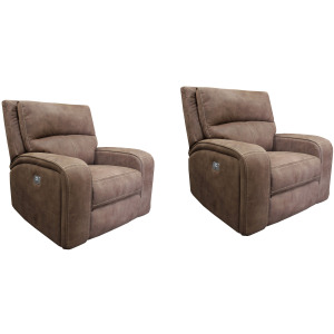 Polaris Kahlua Power Recliner Two Pack