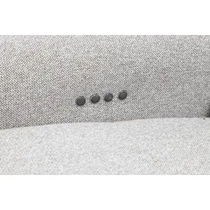 Julianna Crisp Taupe 5 Piece Power Reclining Sectional with Power Headrests