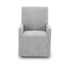 Escape Dining 54 Inch Round Table with 4 Caster Chairs