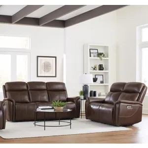 Cascade Auburn Power Reclining Sofa and Loveseat