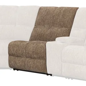 Bronco Power Plush Tobacco Power Armless Zero Gravity Recliner P2