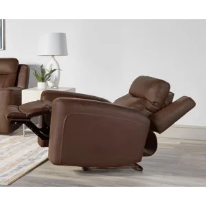 Calgary Autumn Umber Power Reclining Sofa and Recliner