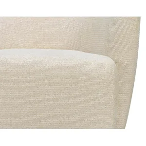 Mingle Thatch Sand Swivel Glider Accent Chair Two Pack