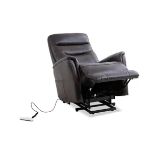 Gemini Truffle Power Lift Recliner with Articulating Headrest Two Pack