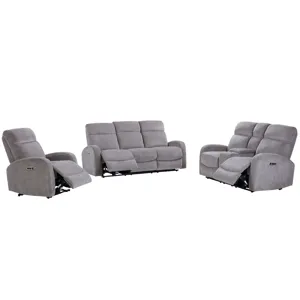 Tuscany Whiskers Nature Power Reclining Sofa Loveseat and Recliner