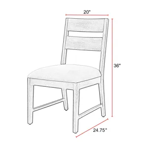 Portico Dining Ladderback Dining Chair (2/CTN Sold in pairs)