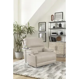 Whitman Verona Linen - Powered By Freemotion Cordless Power Recliner Two Pack
