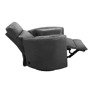 Radius Vintage Slate Power Swivel Glider Recliner
