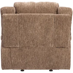 Bronco Plush Tobacco Manual Rocker Recliner