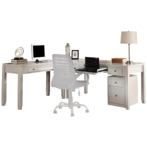 Boca L Shape Desk with Lateral File