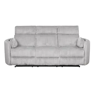 Radius Mega Grey Power Reclining Sofa and Two Recliners