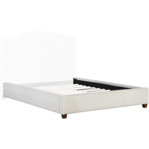 Gina Rosemont Alabaster King Footboard and Rails 6/6