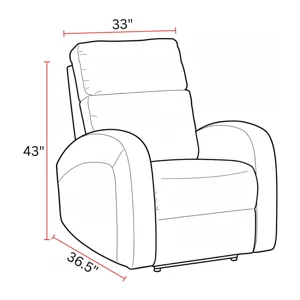 Devin Pebble Brown Power Recliner Two Pack