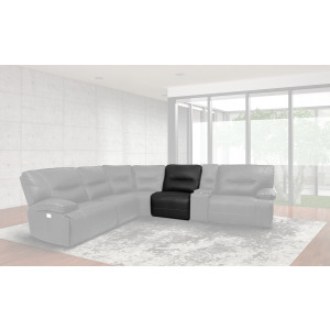 Spartacus Black Armless Chair