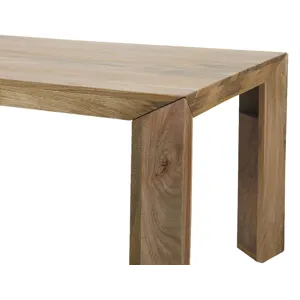 Crossings Downtown Dining 86 Inch Rectangular Dining Table