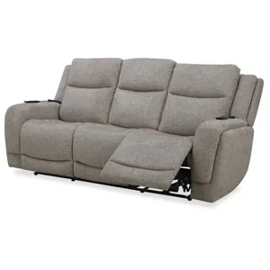 Penfield Frappe Power Reclining Sofa and Two Recliners