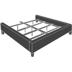 Cody Cork Queen Footboard and Rails