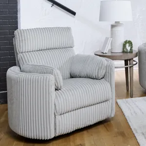 Radius Mega Grey Power Reclining Sofa and Two Recliners