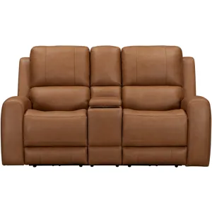 Belmont Lyric Caramel Zero Gravity Power Reclining Sofa Loveseat and Recliner