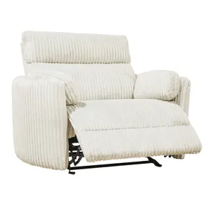 Radius Xl Mega Ivory Extra Wide Power Glider Recliner