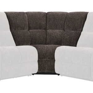 Bronco Plush Umber Corner Wedge