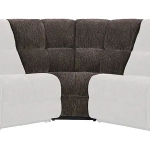 Bronco Plush Umber Corner Wedge