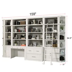 Catalina 9 Piece Library Wall