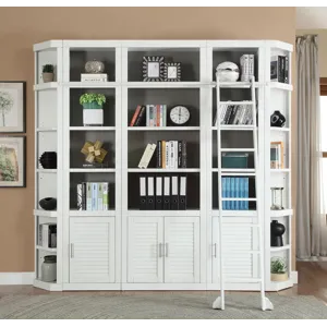Catalina 6 Piece Library Wall with Ladder