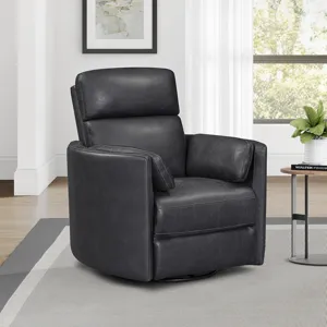 Radius Vintage Slate Power Swivel Glider Recliner