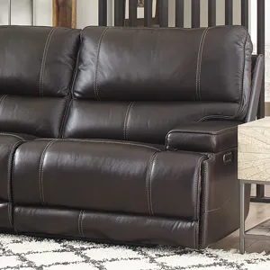 Whitman Verona Coffee - Powered By Freemotion Cordless Power Right Arm Facing Recliner