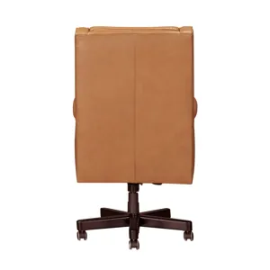 Dc132 Renaissance Cayanne Leather Desk Chair