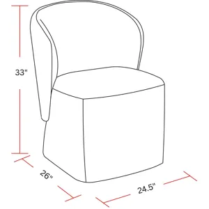 Bongo Twillow Blue Dining Chair Two Pack