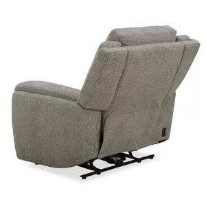 Penfield Frappe Power Reclining Sofa and Two Recliners