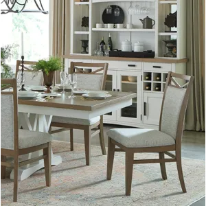 Americana Modern Dining Upholstered Dining Chair Two Pack