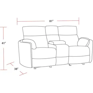 Radius Mega Grey Power Reclining Sofa and Loveseat