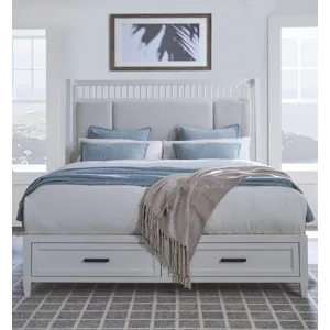 Americana Modern Bedroom Queen Shelter Bed
