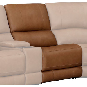 Belmont Lyric Caramel Zero Gravity Power Armless Recliner P3