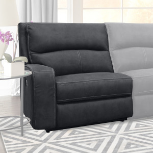 Polaris Slate Power Left Arm Facing Recliner
