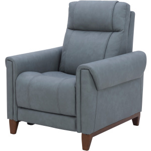 Conrad Blue Dusk Power High Leg Recliner P2